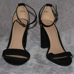 Ankle Strap Heeled Sandals